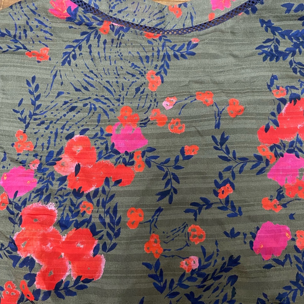 TANYA TAYLOR Anita Flutter Sleeve Blouse - Picture 12 of 14